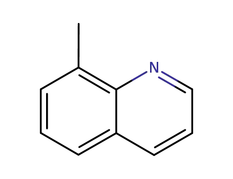 Molecular Structure of 611-32-5 (8-Methylquinoline)