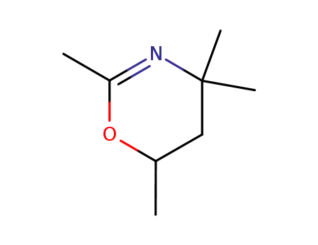 Molecular Structure of 26939-18-4 (2,4,4,6-TETRAMETHYL-1-OXA-3-AZA-2-CYCLOHEXENE)