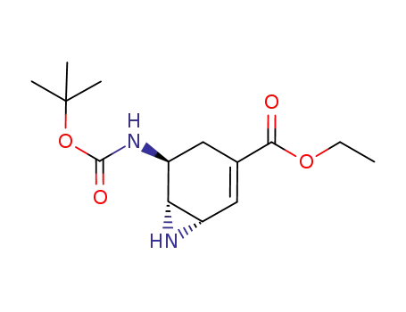 (1S,5S,6R)-ethyl 5-(tert-butoxycarbonylamino)-7-azabicyclo[4.1.0]hept-2-ene-3-carboxylate