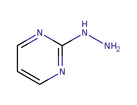 Molecular Structure of 7504-94-1 (2(1H)-Pyrimidinone, hydrazone (9CI))