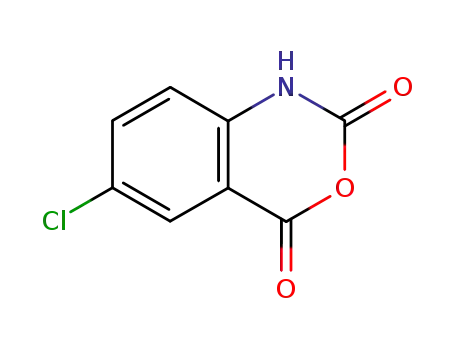 Molecular Structure of 4743-17-3 (5-Chloroisatoic anhydride)