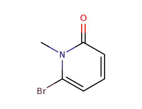 Molecular Structure of 873383-11-0 (6-BROMO-1-METHYLPYRIDIN-2(1H)-ONE)