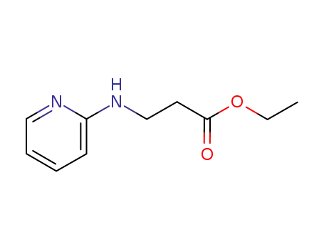 Molecular Structure of 103041-38-9 (N-[2]PYRIDYL-B-ALANIN-ETHYL ESTER)