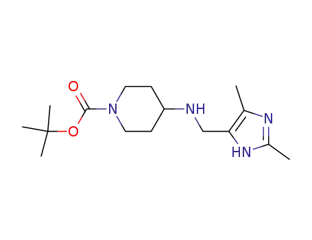 Tert-butyl 4-[(2,4-dimethylimidazol-5-yl)methylamino]piperidin-1-carboxylate