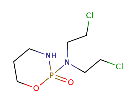 Molecular Structure of 50-18-0 (Cyclophosphamide)