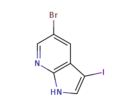 5-bromo-3-iodo-1H-pyrrolo[2,3-b]pyridine