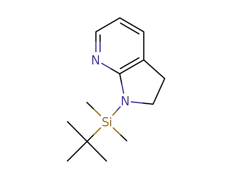 1-(tert-butyl-dimethyl-silanyl)-2,3-dihydro-1H-pyrrolo[2,3-b]pyridine