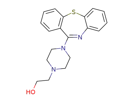 Molecular Structure of 329216-67-3 (Quetiapine Hydroxy Impurity)