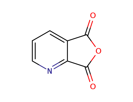 Molecular Structure of 699-98-9 (2,3-Pyridinedicarboxylic anhydride)