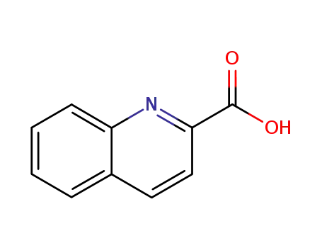 Molecular Structure of 93-10-7 (Quinaldic acid)