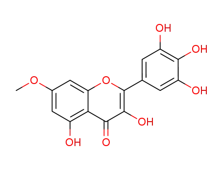 3,5,3',4',5'-pentahydroxy-7-methoxyflavone