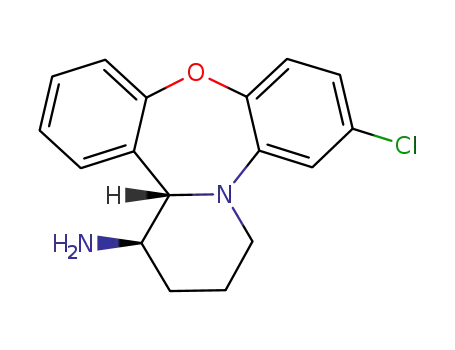 trans-7-chloro-2,3,4,14b-tetrahydro-1H-dibenzo[b,f]pyrido[1,2-d][1,4]oxazepin-1-amine
