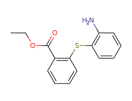 2-(2-aminophenylthio)benzoic acid ethyl ester