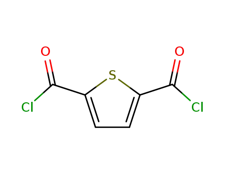 Molecular Structure of 3857-36-1 (2 5-THIOPHENEDICARBONYL DICHLORIDE  97)