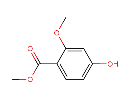 Molecular Structure of 28478-46-8 (4-HYDROXY-2-METHOXY-BENZOIC ACID METHYL ESTER)