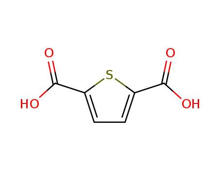 Molecular Structure of 4282-31-9 (2,5-Thiophenedicarboxylic acid)