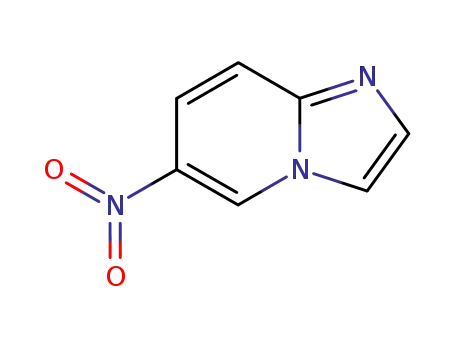 Molecular Structure of 25045-82-3 (6-NITROIMIDAZO[1,2-A]PYRIDINE)