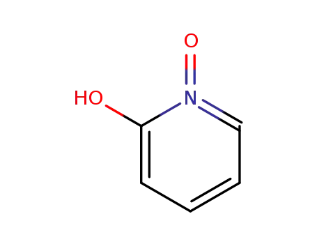 Molecular Structure of 13161-30-3 (2-Pyridinol-1-oxide)