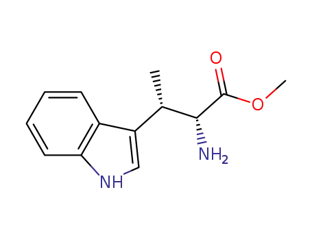 methyl (2R,3S)-2-amino-3-(1H-indol-3-yl)butanoate