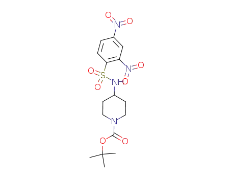 tert-butyl 4-{[(2,4-dinitrophenyl)sulfonyl]amino}piperidine-1-carboxylate