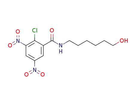 2-chloro-N-(6-hydroxyhexyl)-3,5-dinitrobenzamide