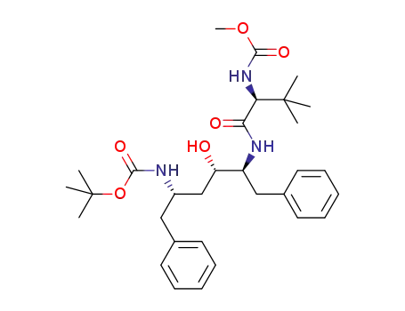 methyl (1S)-1-[({(1S,2S,4S)-1-benzyl-4-[(tert-butoxycarbonyl)amino]-2-hydroxy-5-phenylpentyl}amino)carbonyl]-2,2-dimethylpropylcarbamate