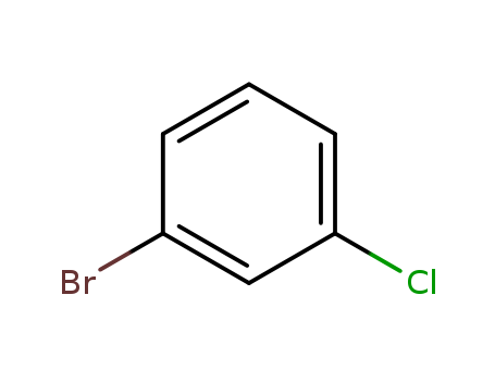 108-37-2,1 -Bromo-3-chloro benzene,1-Bromo-3-chlorobenzene;1-Chloro-3-bromobenzene;3-Bromo-1-chlorobenzene;3-Bromophenyl chloride;3-Chloro-1-bromobenzene;3-Chlorobromobenzene;3-Chlorophenyl bromide;NSC 53548;m-Bromochlorobenzene;m-Bromophenyl chloride;m-Chlorobromobenzene;
