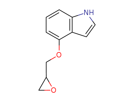 1H-Indole,4-(2-oxiranylmethoxy)-