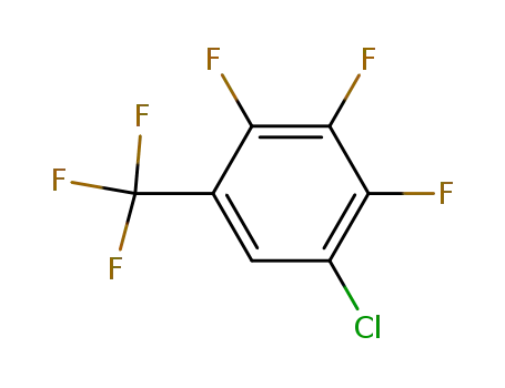 2,3,4-trifluoro-5-chloro-trifluoromethylbenzene
