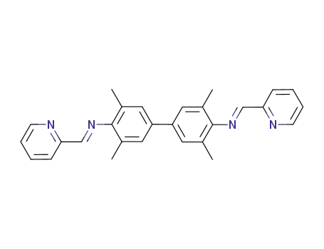 3,5,3',5'-tetramethyl-N,N-bis(pyridin-2-ylmethylene)biphenyl-4,4'-diamine
