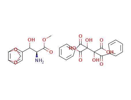 L-threo-3-(3,4-methylenedioxyphenyl)serine methyl ester · dibenzoyl-L-tartarate