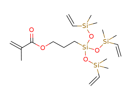 3-tris[[ethenyl(dimethyl)silyl]oxy]silylpropyl 2-methylprop-2-enoate cas no. 17096-10-5 98%