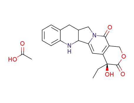 tetrahydrocamptothecin acetate