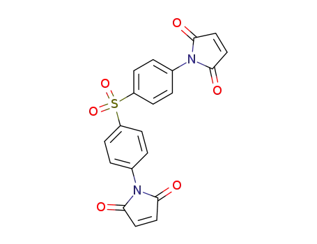 Molecular Structure of 13102-25-5 (BIS(4-MALEIMIDOPHENYL)SULFONE)