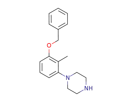 1-(3-(benzyloxy)-2-methylphenyl)piperazine