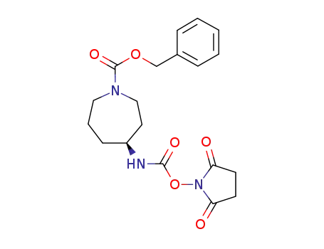 benzyl (4S)-4-(2,5-dioxopyrrolidin-1-yloxycarbonylamino)azepane-1-carboxylate