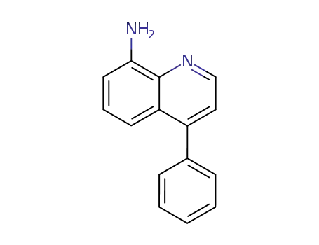 Molecular Structure of 55484-55-4 (4-Phenyl-8-quinolinamine)