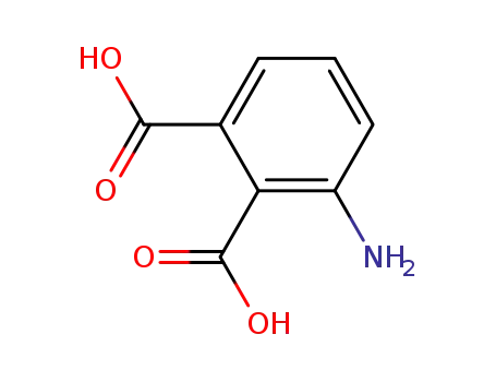 Molecular Structure of 5434-20-8 (3-AMINOPHTHALIC ACID)