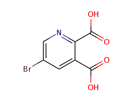 Molecular Structure of 98555-51-2 (DIMETHYL 5-BROMOPYRIDINE-2,3-DICARBOXYLATE)