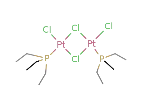 dichloro-bis(triethylphosphine)-di-μ-chloro-diplatinum(II)