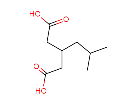 75143-89-4,3-isobutylglutaric acid,3-(2-methylpropyl)pentanedioic acid;