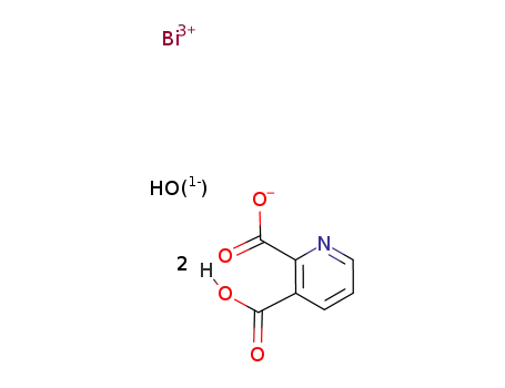 {Bi(py-2-(COO)-3-(COOH))2}(OH)