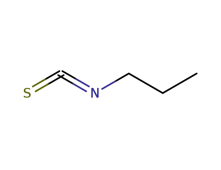 Molecular Structure of 628-30-8 (PROPYL ISOTHIOCYANATE)