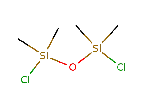 Molecular Structure of 2401-73-2 (1,3-DICHLOROTETRAMETHYLDISILOXANE)
