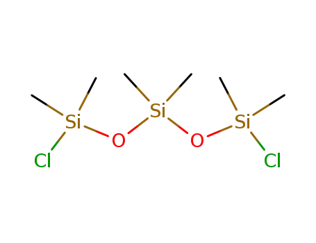 Molecular Structure of 3582-71-6 (1,5-DICHLOROHEXAMETHYLTRISILOXANE)