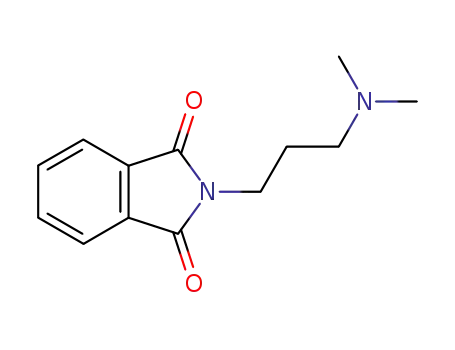 Molecular Structure of 13474-65-2 (1H-Isoindole-1,3(2H)-dione, 2-[3-(dimethylamino)propyl]-)