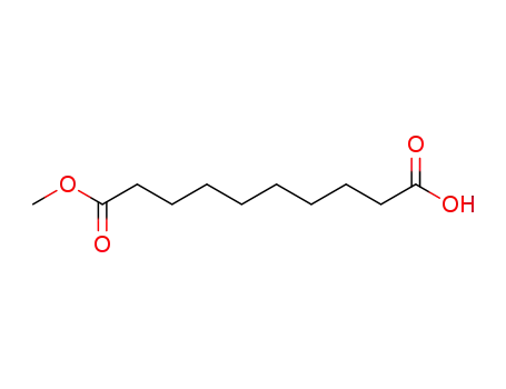 Molecular Structure of 818-88-2 (SEBACIC ACID MONOMETHYL ESTER)