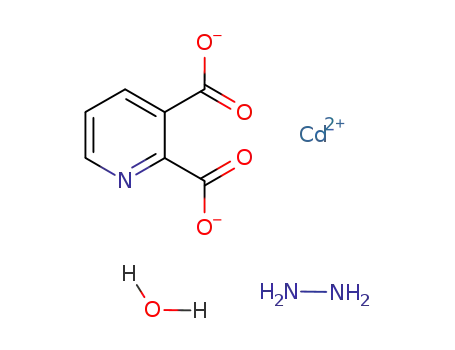 [Cd(pyridine-2,3-dicarboxylic acid-2H)(hydrazine)]*H2O
