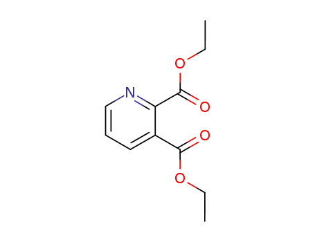 Molecular Structure of 2050-22-8 (Diethyl pyridine-2,3-dicarboxylate)