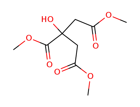 Molecular Structure of 1587-20-8 (TRIMETHYL CITRATE)